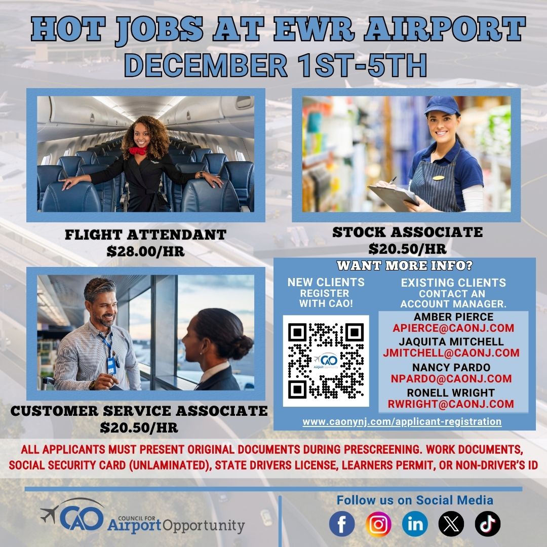 Hot Jobs (December 1st-5th)