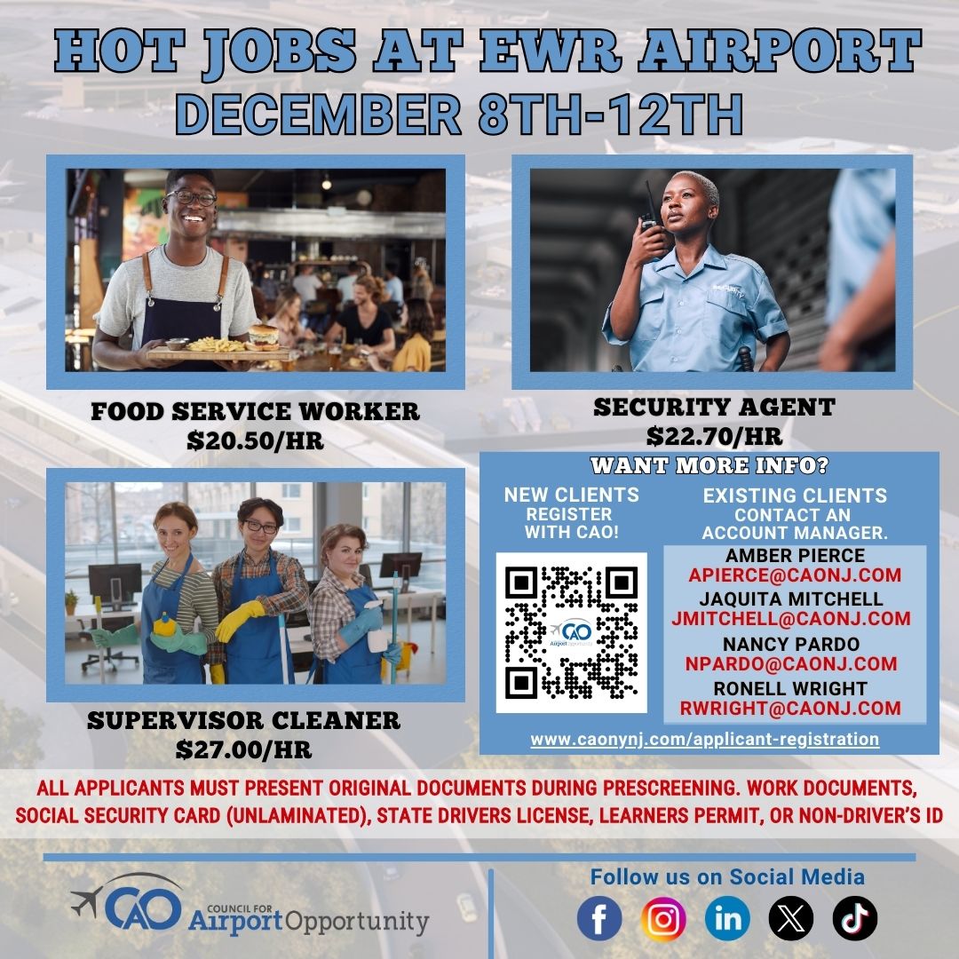 Hot Jobs (December 8th-12th)