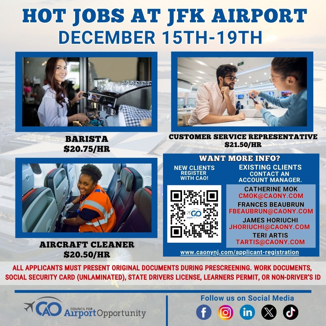 Hot Jobs (December 15th-19th)