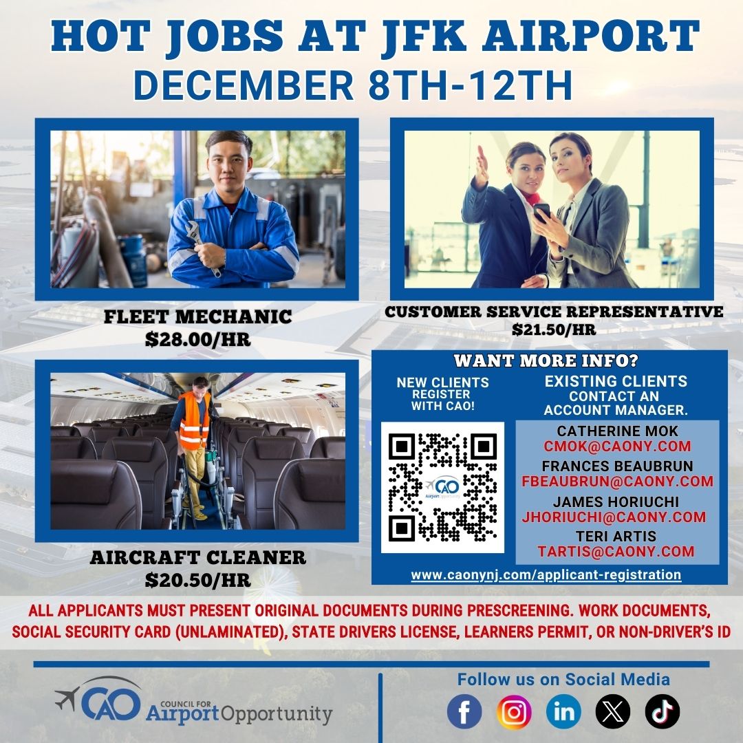 Hot Jobs (December 8th-12th)
