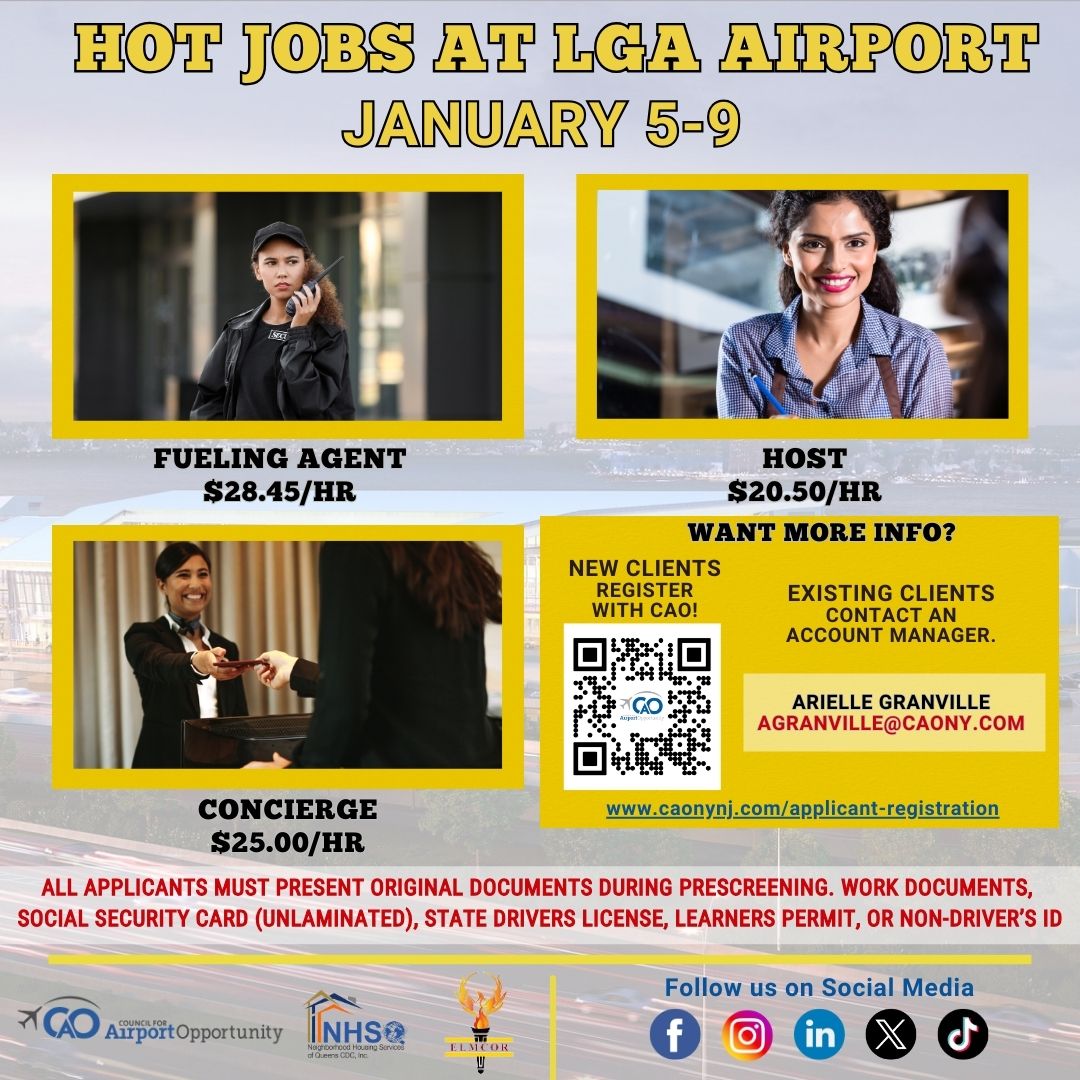 Hot Jobs (January 5-9)