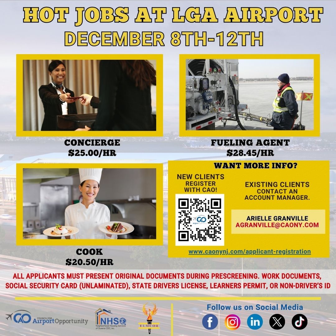 Hot Jobs (December 8th-12th)