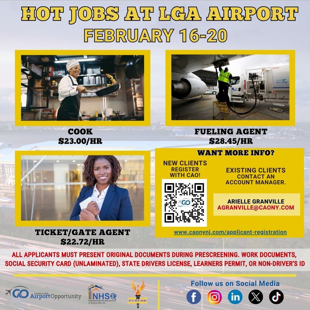 Hot Jobs (February 16-20)