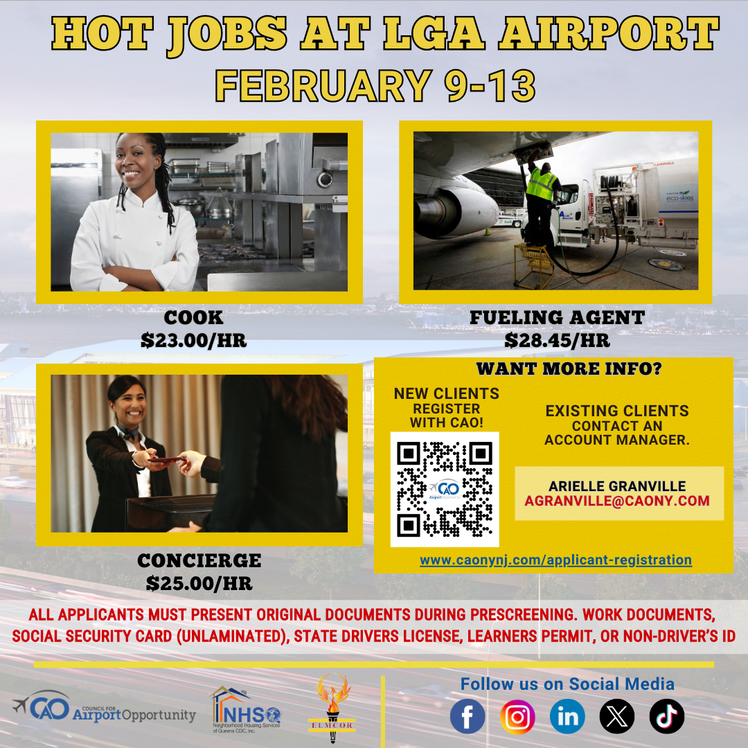 Hot Jobs (February 9-13)