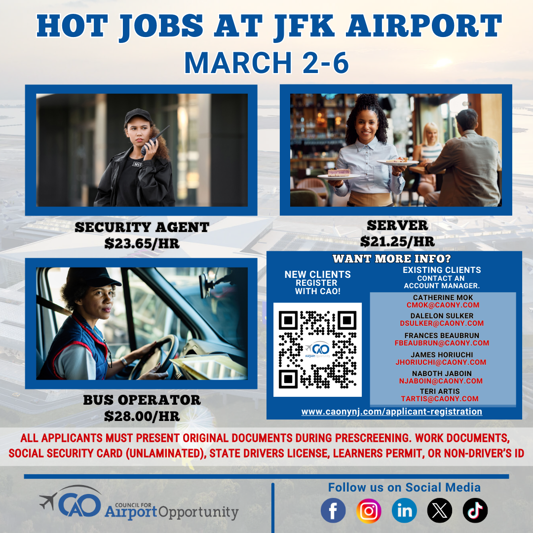 Hot Jobs (March 2-6)