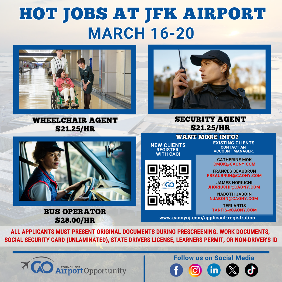 Hot Jobs (March 16-20)