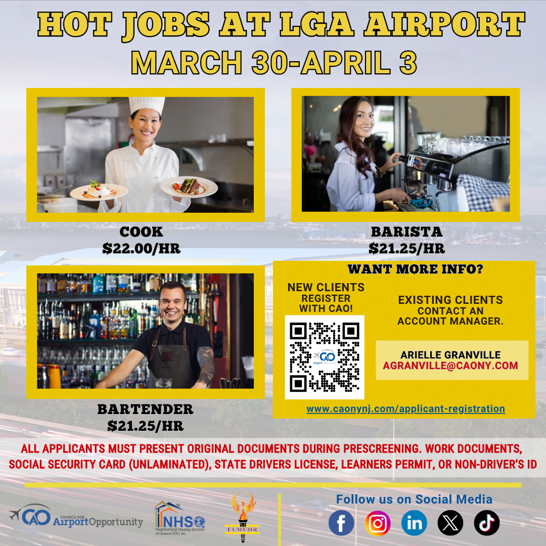Hot Jobs (March 30-April 3)