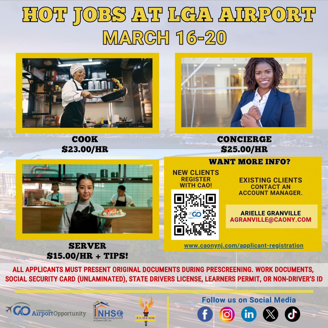 Hot Jobs (March 16-20)