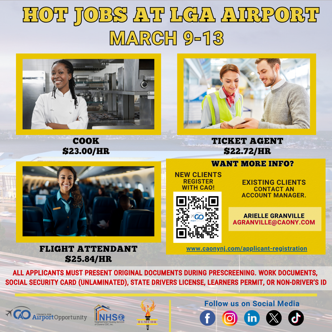 Hot Jobs (March 9-13)