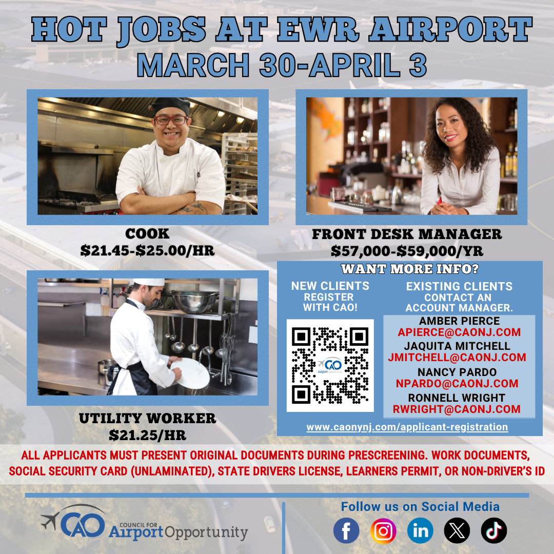 Hot Jobs (March 30-April 3)
