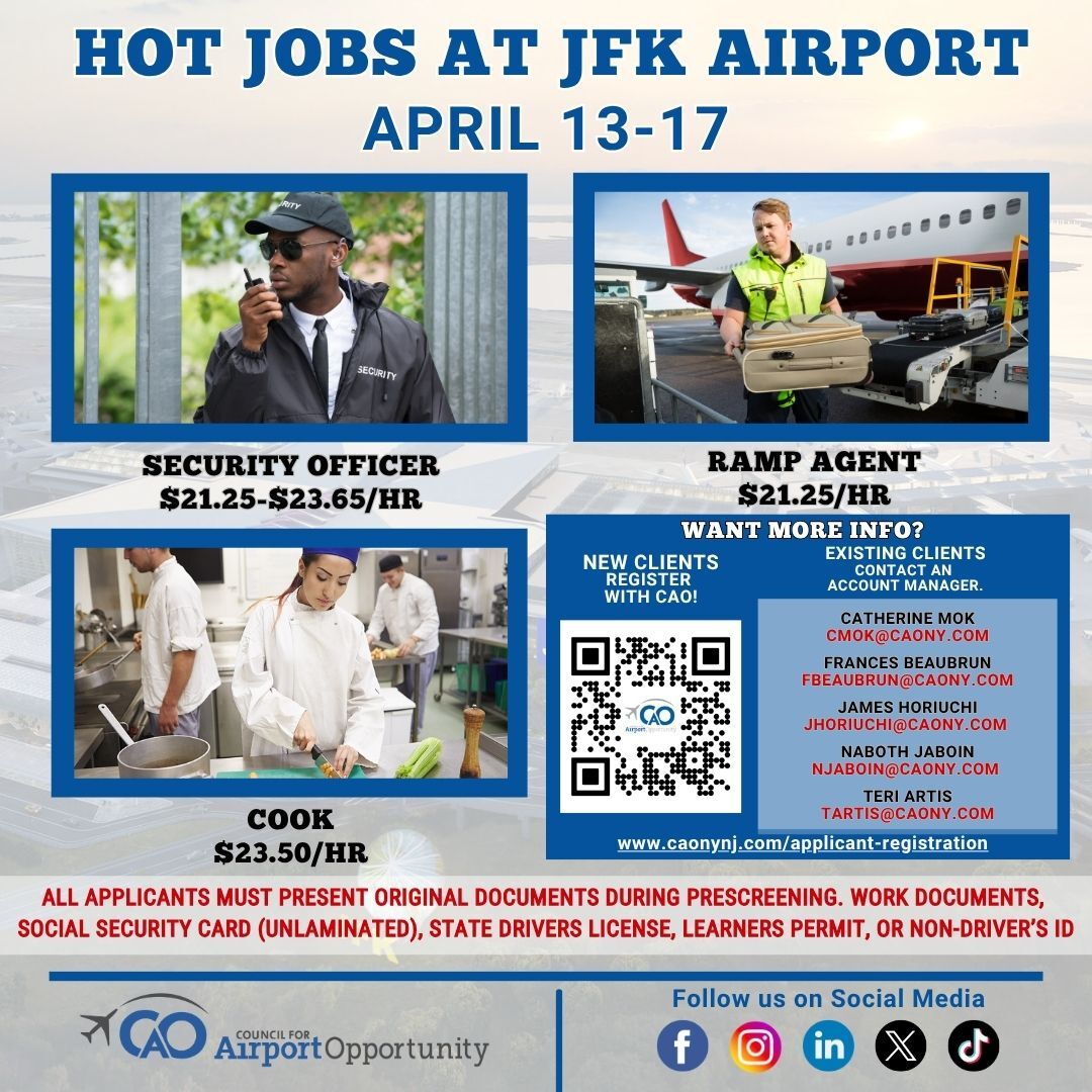 Hot Jobs (April 13-17)