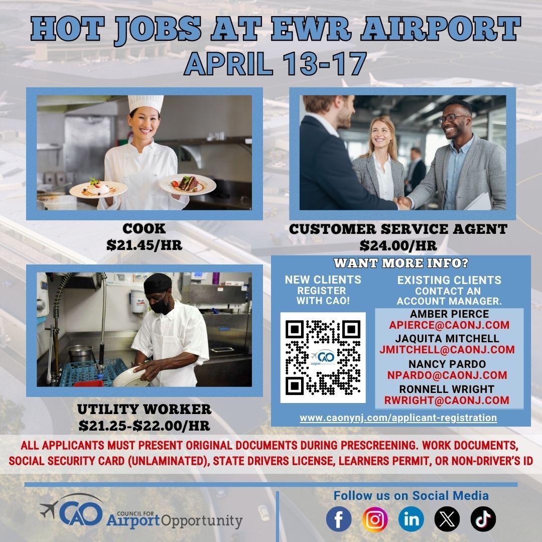 Hot Jobs (April 13-17)