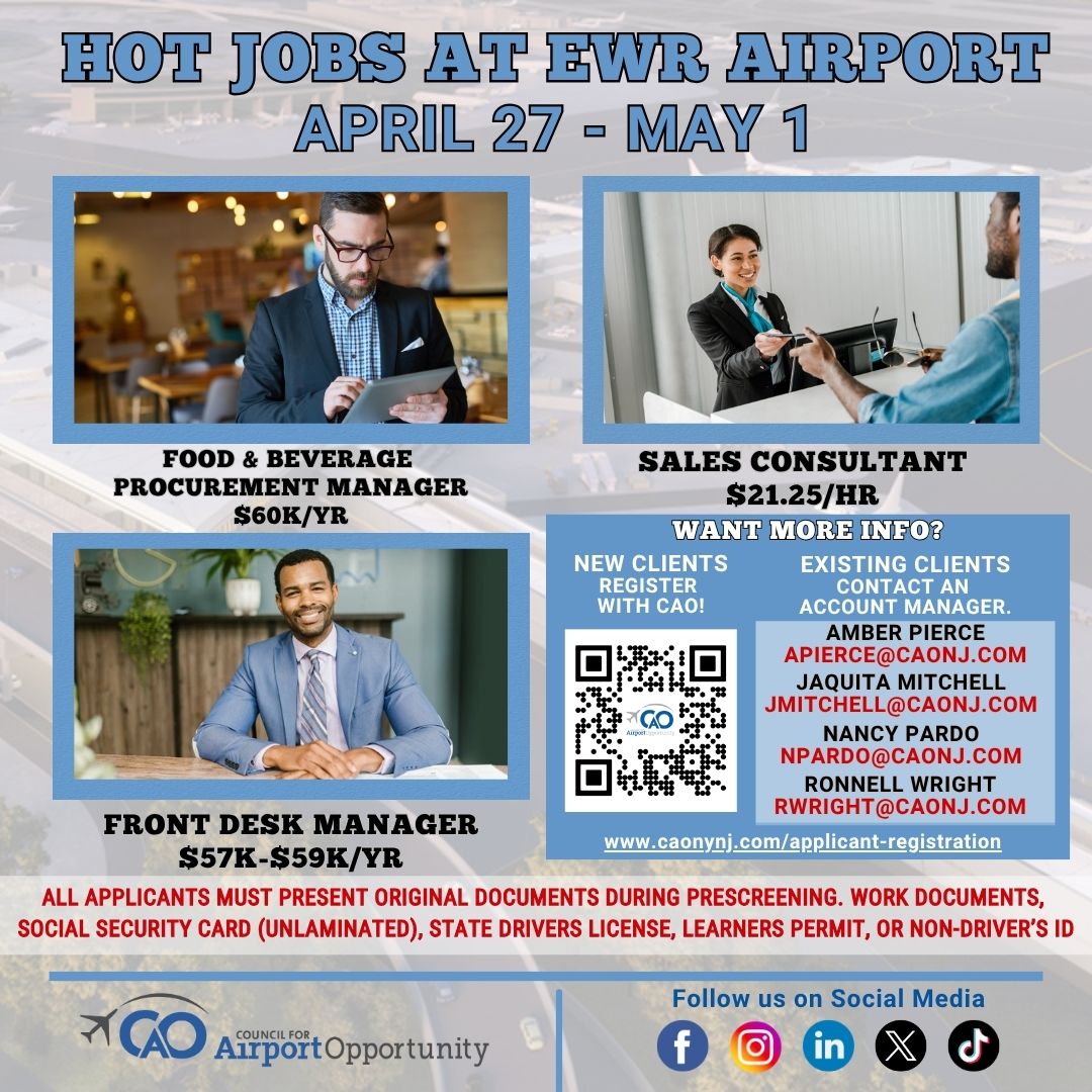 Hot Jobs (April 27-May 1)