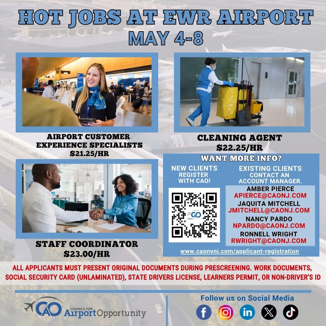 Hot Jobs (May 4-8)