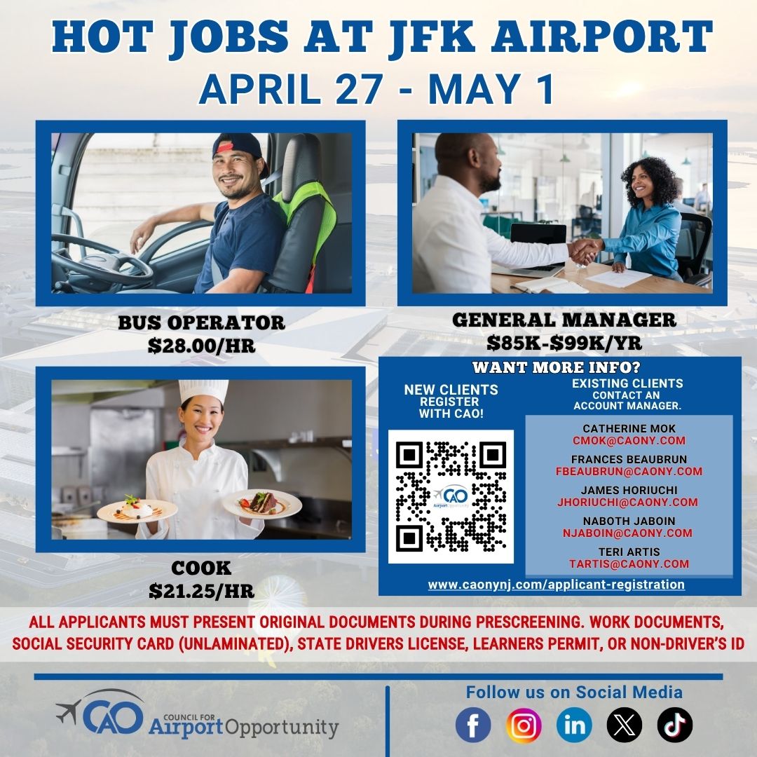 Hot Jobs (April 27-May 1)