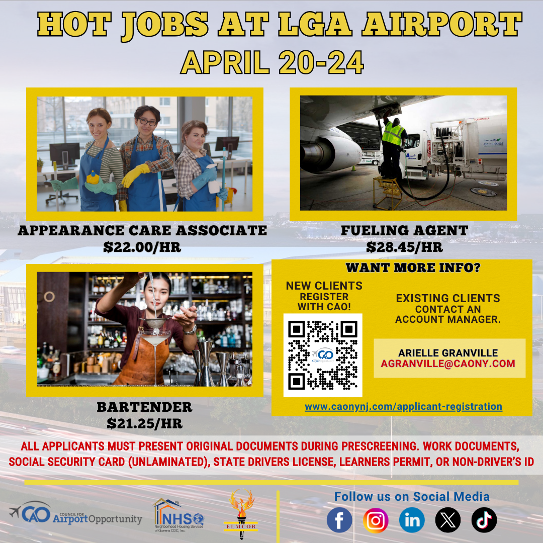 Hot Jobs (April 20-24)