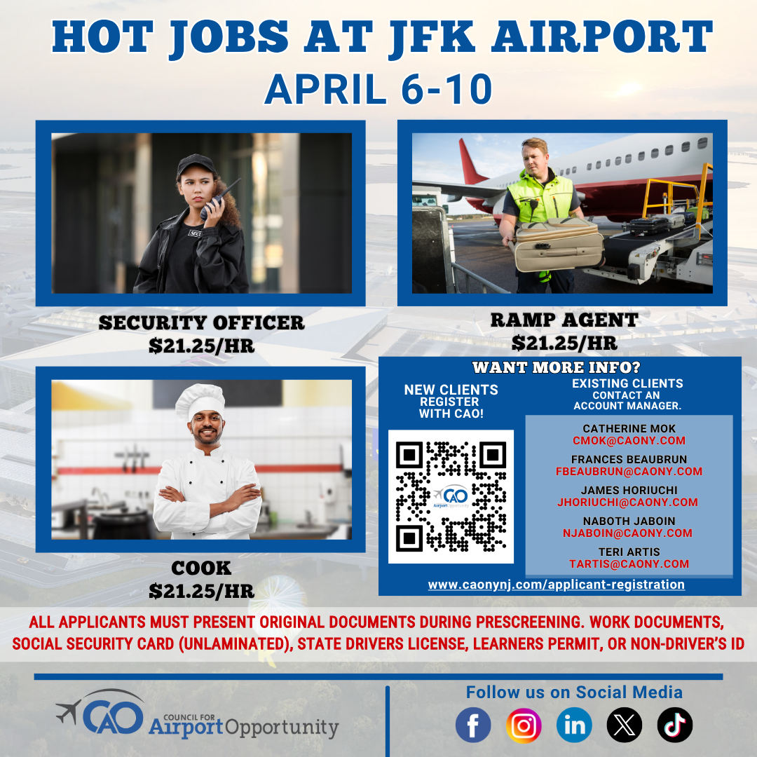 Hot Jobs (April 6-10)