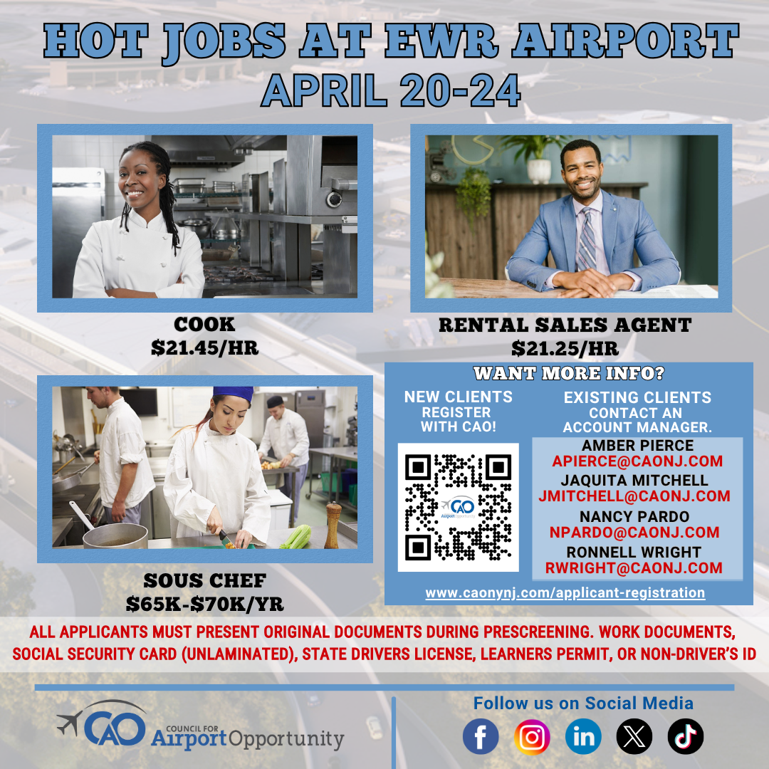 Hot Jobs (April 20-24)