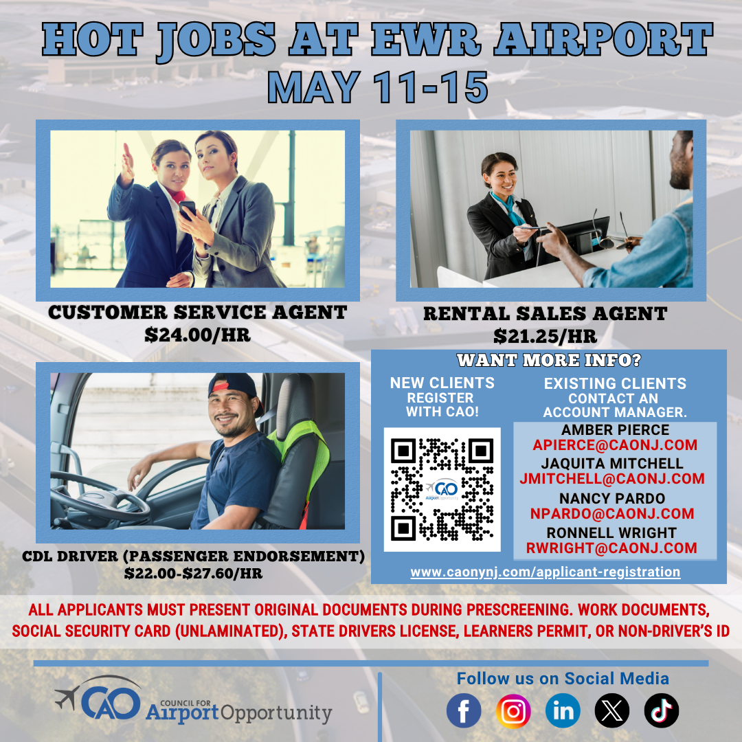 Hot Jobs (May 11-15)