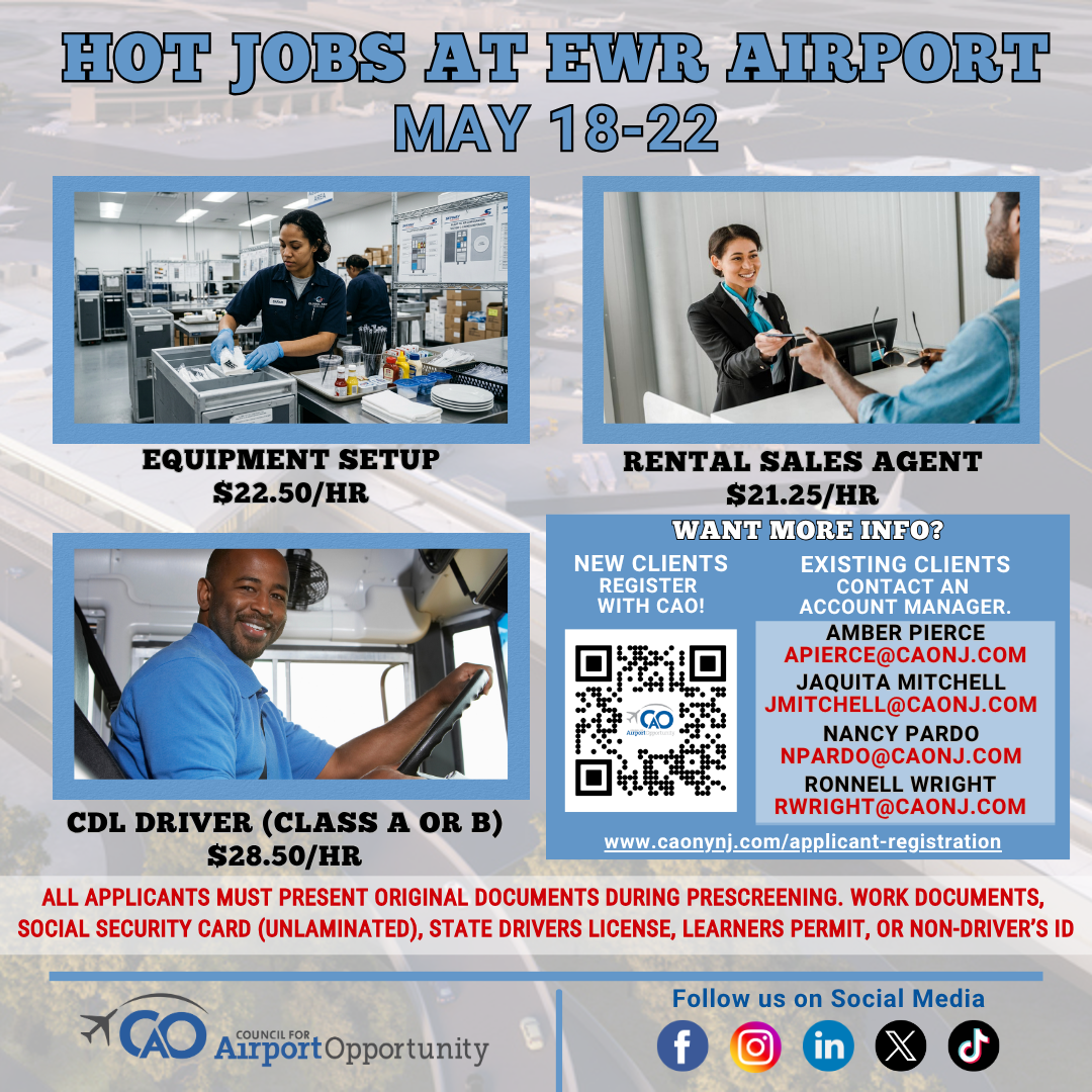 Hot Jobs (May 18-22)