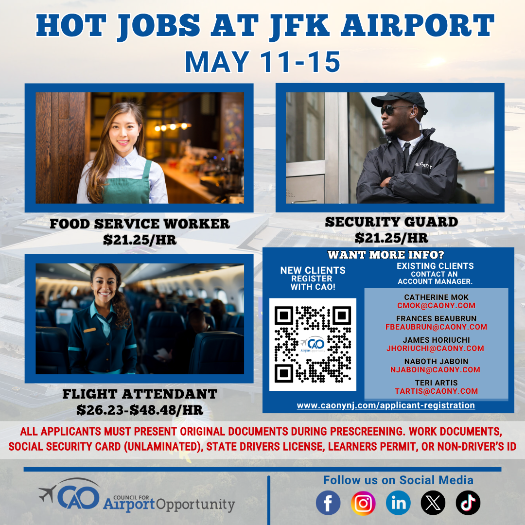 Hot Jobs (May 11-15)