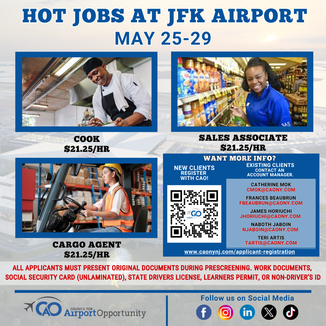Hot Jobs (May 25-29)