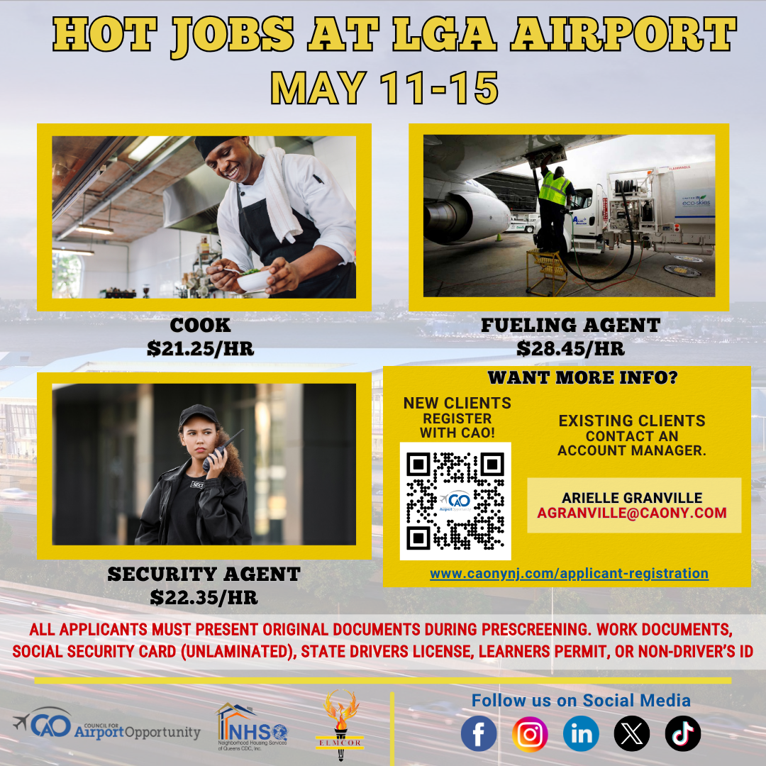 Hot Jobs (May 11-15)