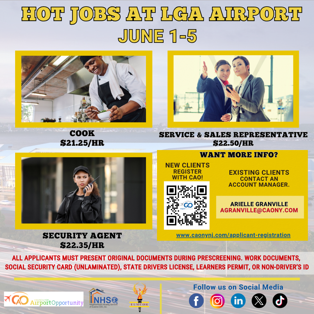 Hot Jobs (June 1-5)