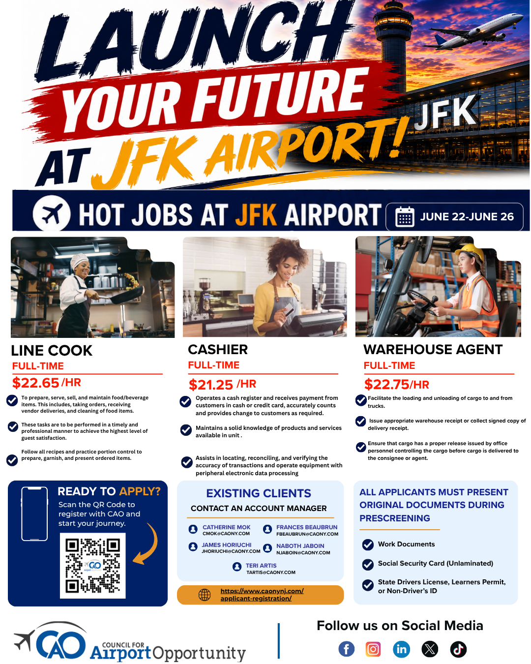 Hot Jobs (June 22-26)