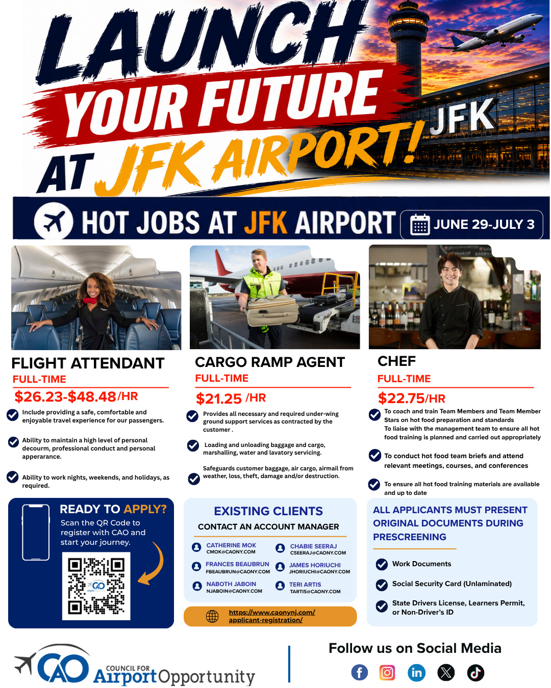 Hot Jobs (June 29-July 3)