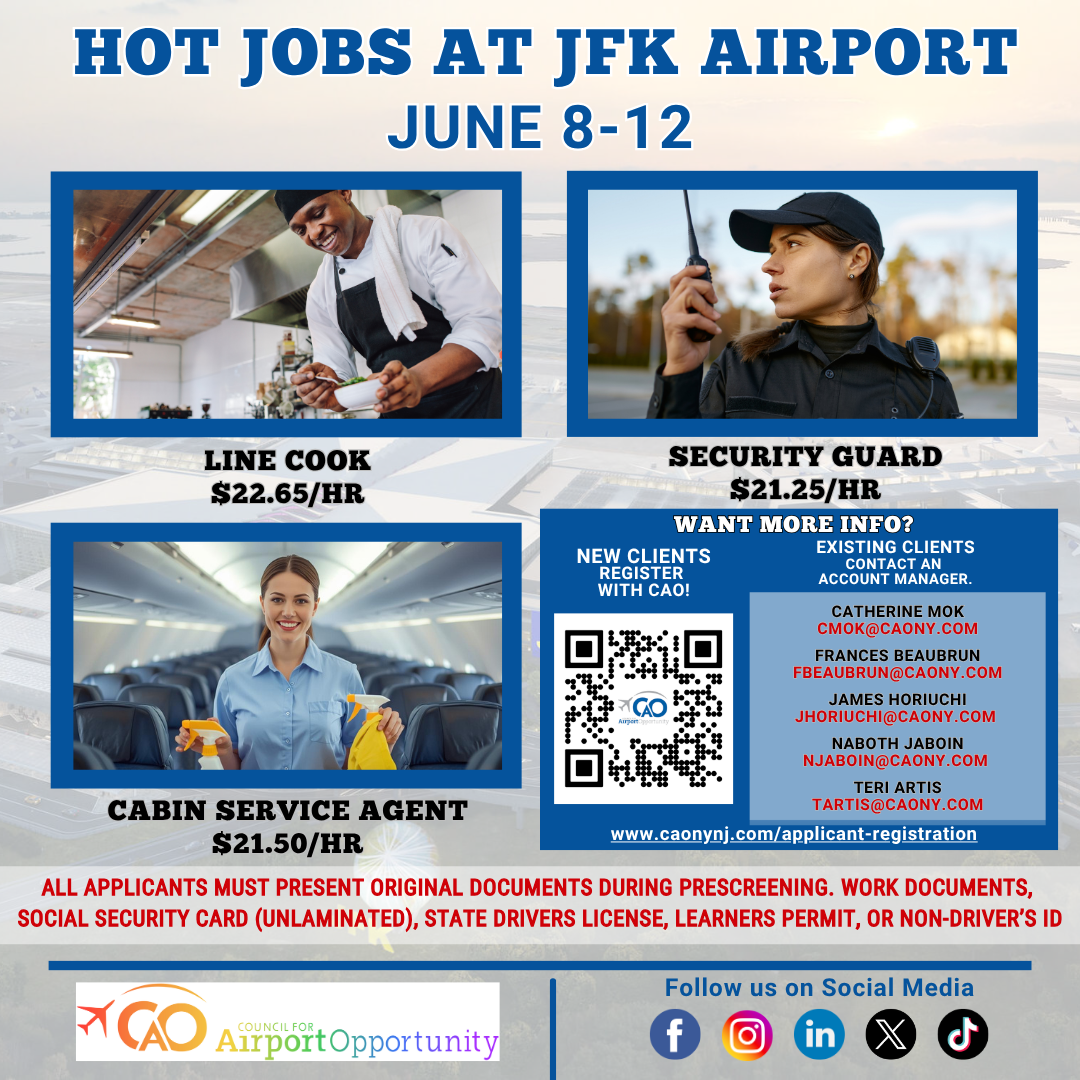 Hot Jobs (June 8-12)