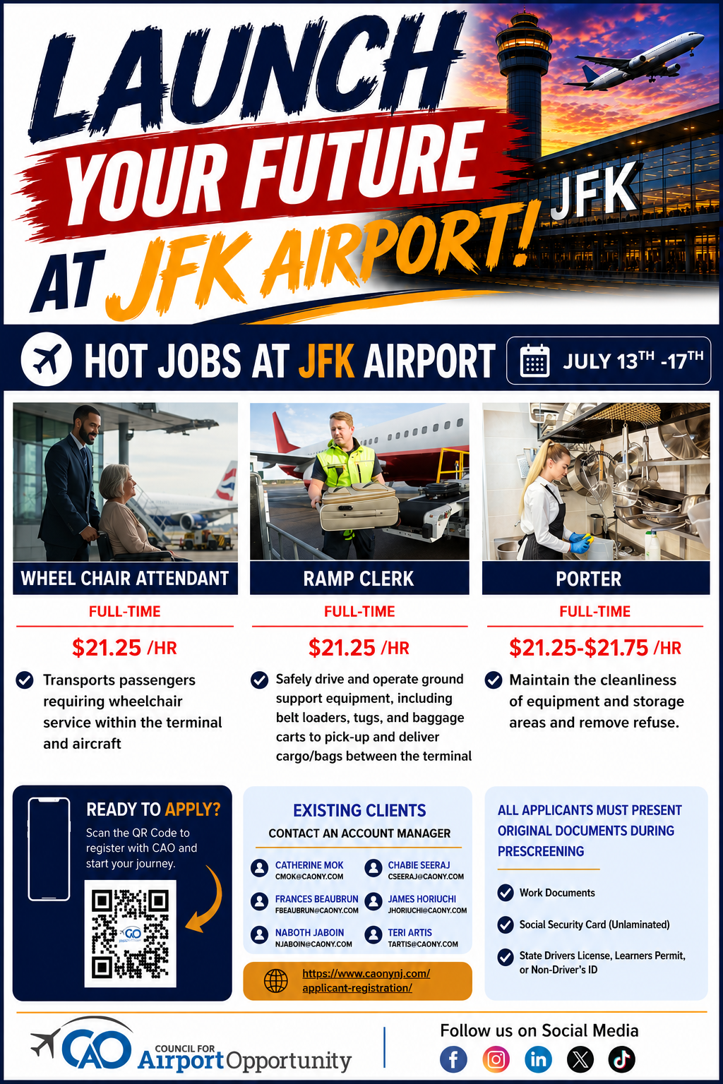 Hot Jobs (July 13-17)