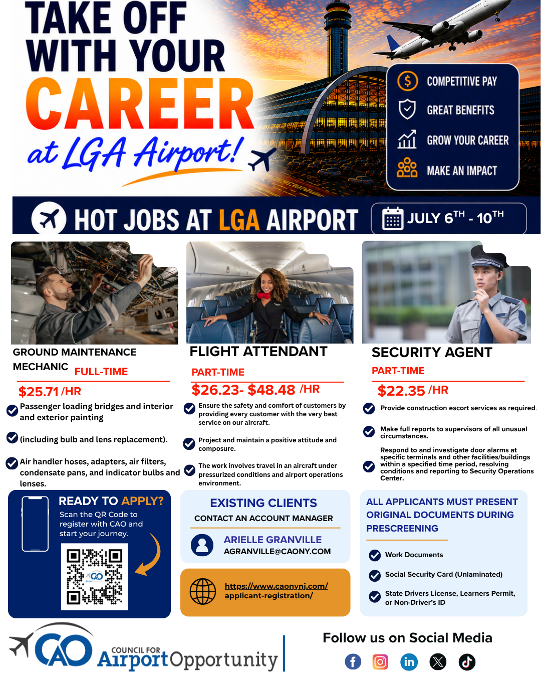 Hot Jobs (July 6-10)