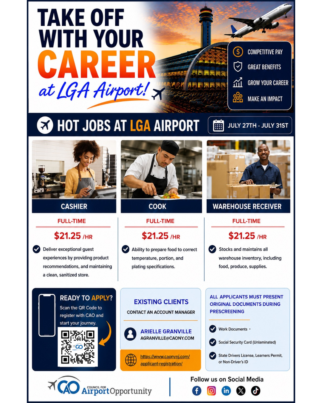 Hot Jobs (July 27-31)