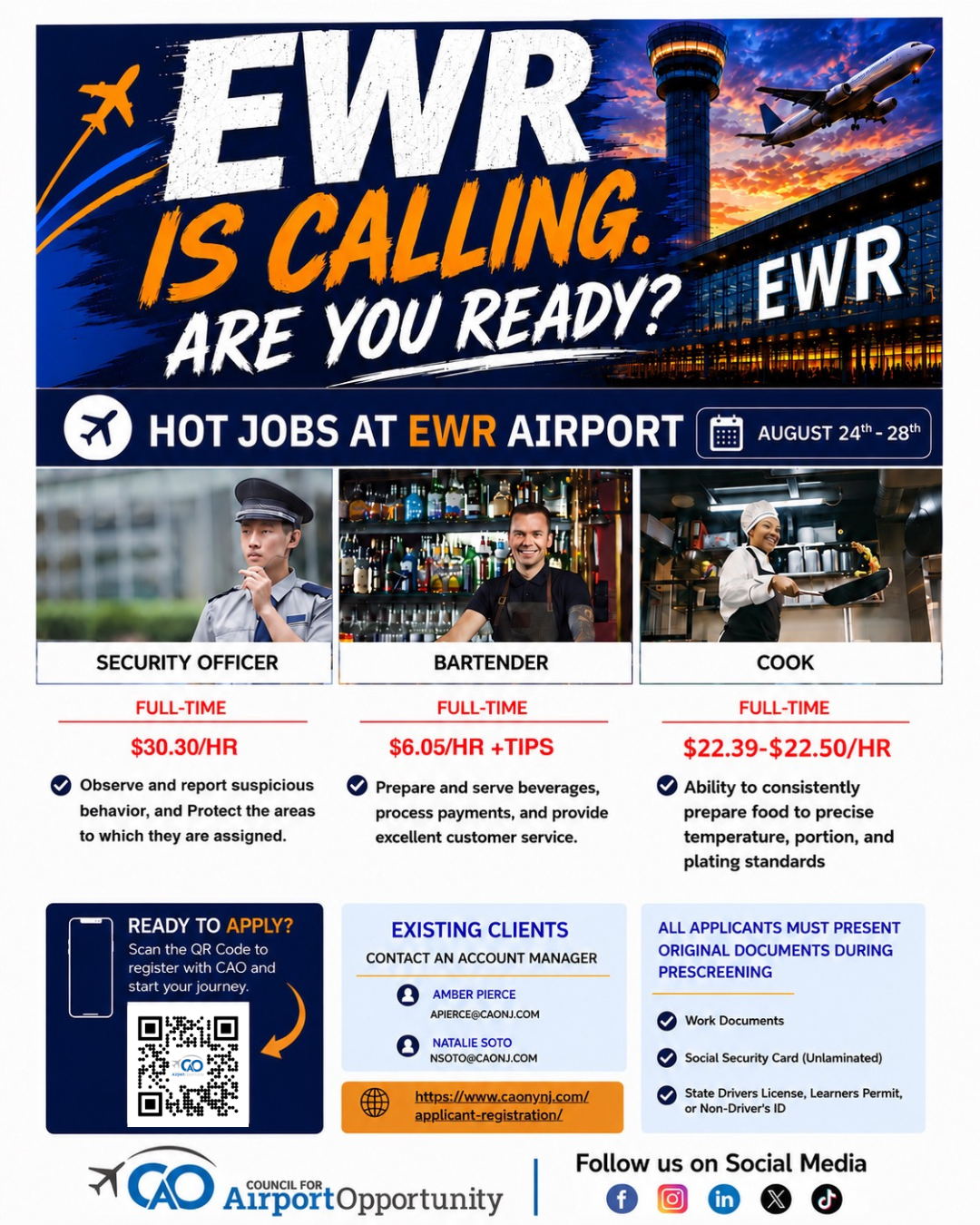Hot Jobs (August 24-28)