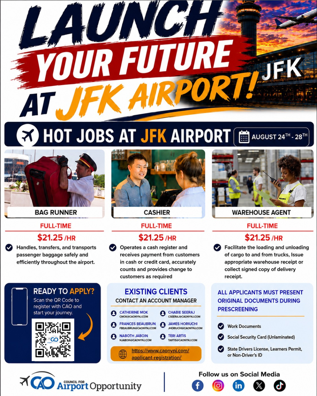 Hot Jobs (August 24-28)