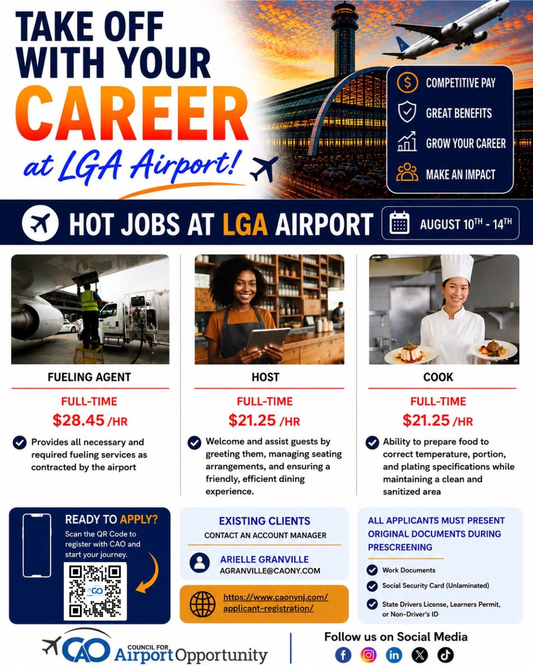 Hot Jobs (August 10-14)