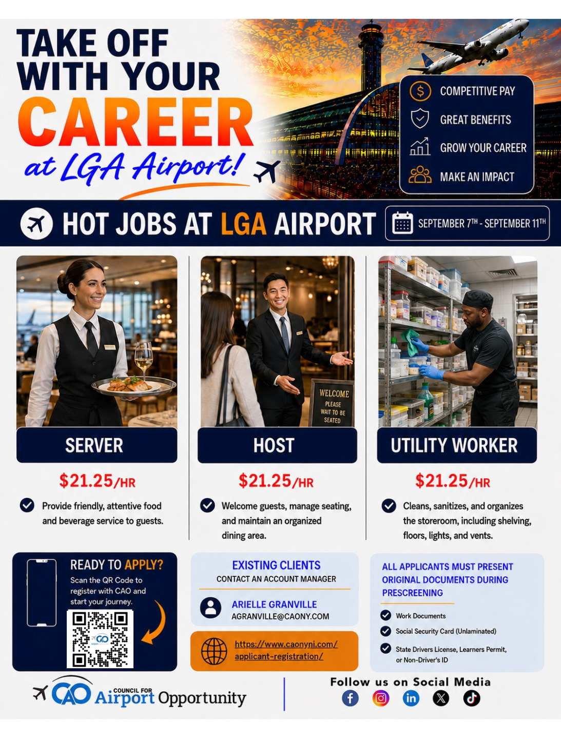 Hot Jobs (September 7-11)