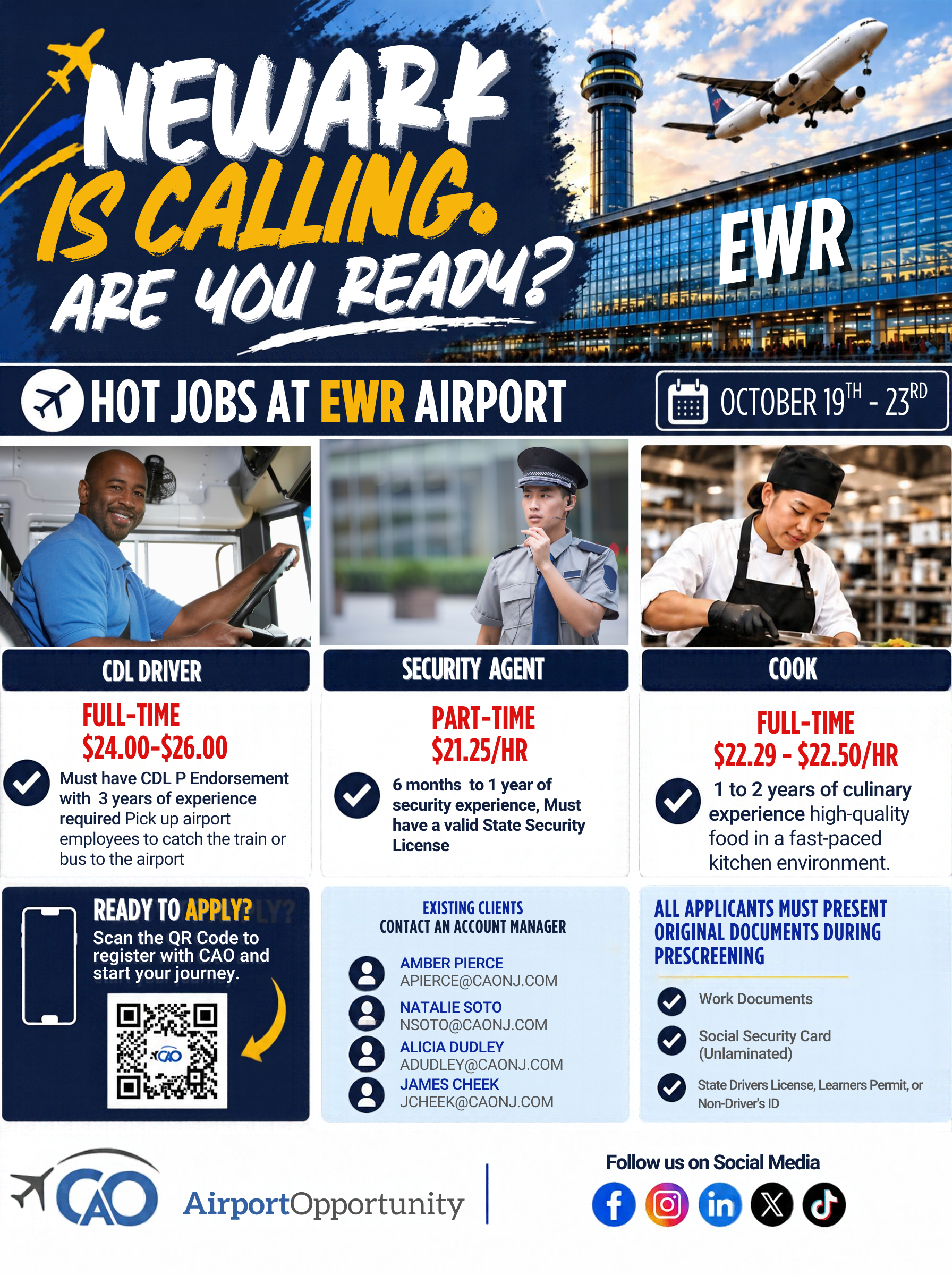 Hot Jobs (October 19-23)