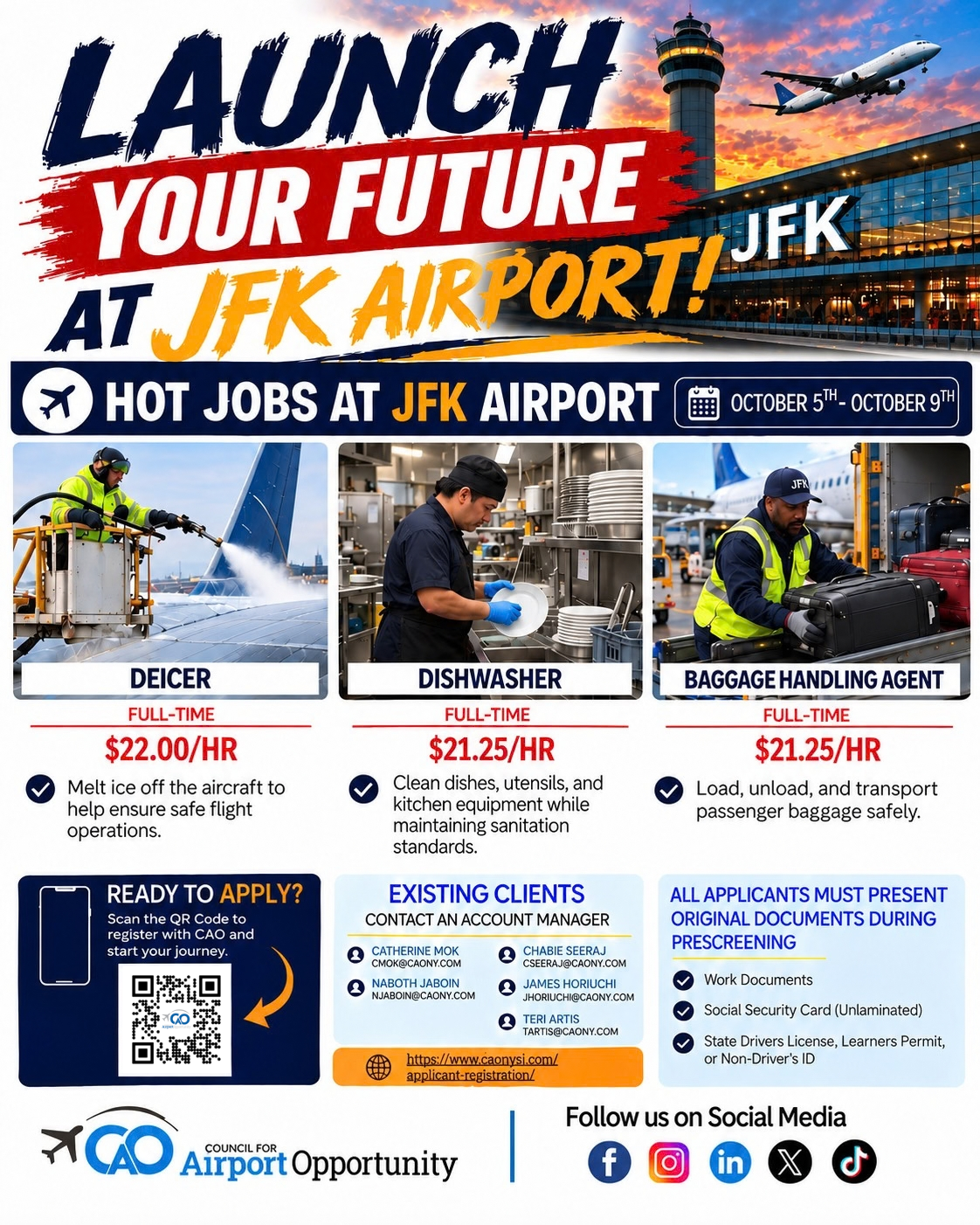 Hot Jobs (October 5-9)