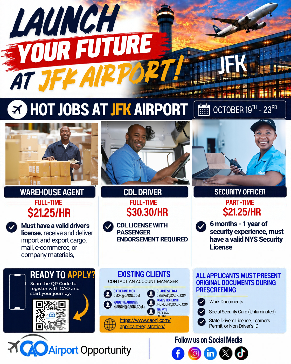 Hot Jobs (October 19-23)